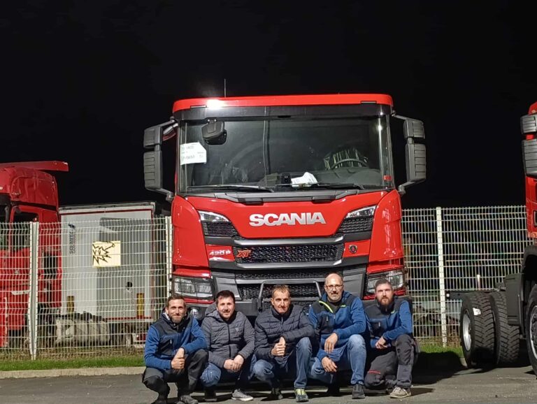 Prevzem podvozja Scania 2025